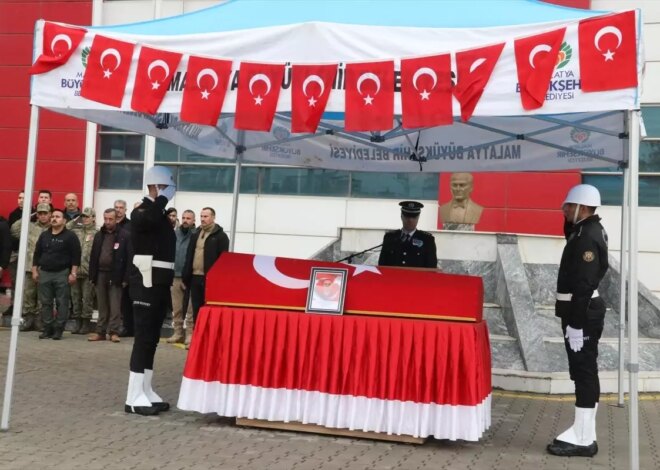 Malatya’da şehit polis memuru Beykoz için tören düzenlendi